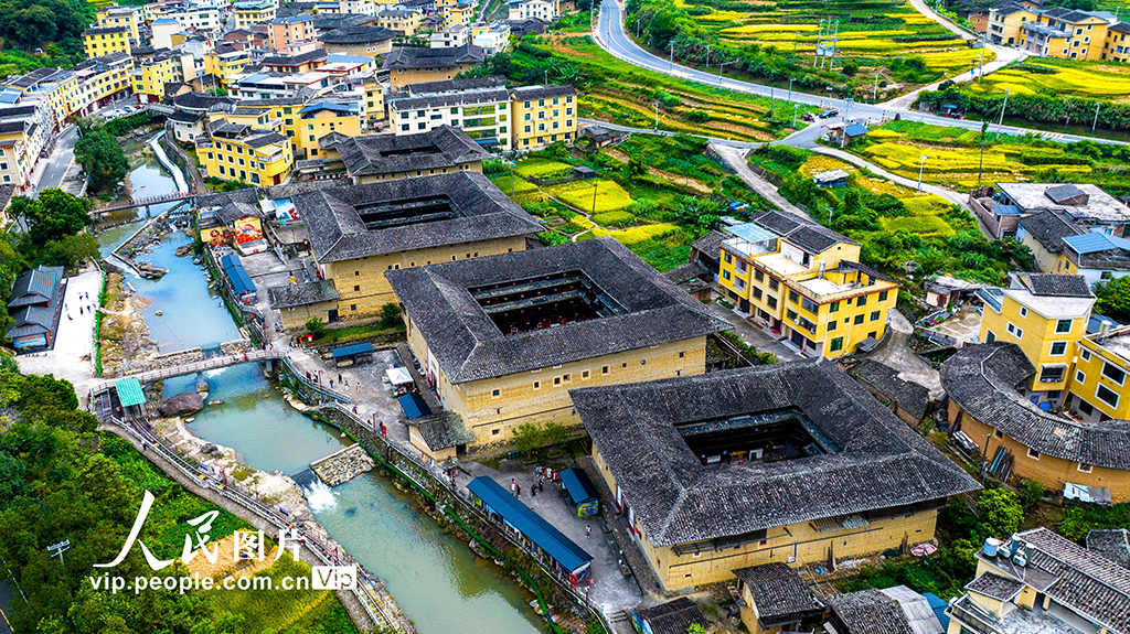 福建龙岩：永定土楼景美如画【2】