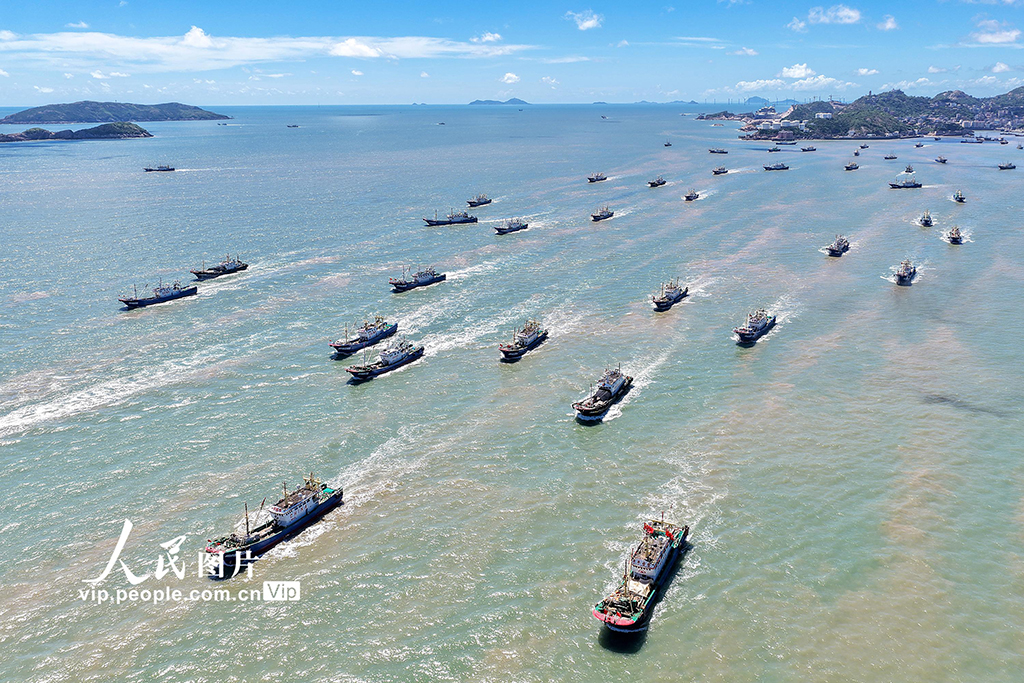 浙江台州：东海告别伏休全面开捕【3】
