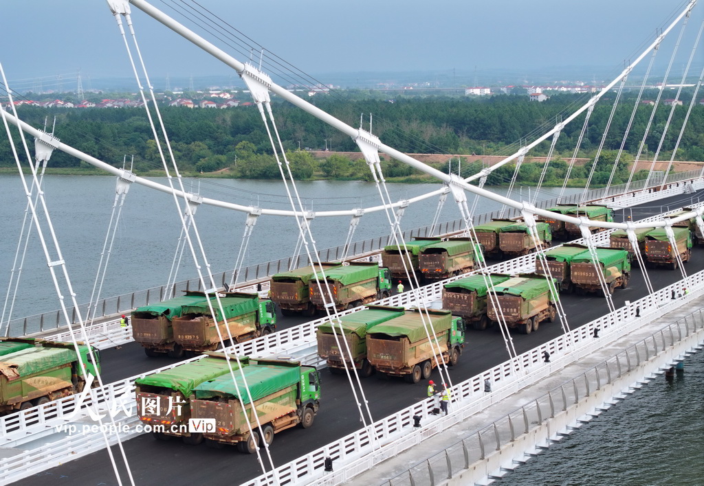 江西泰和：澄江大桥进行静载试验【3】