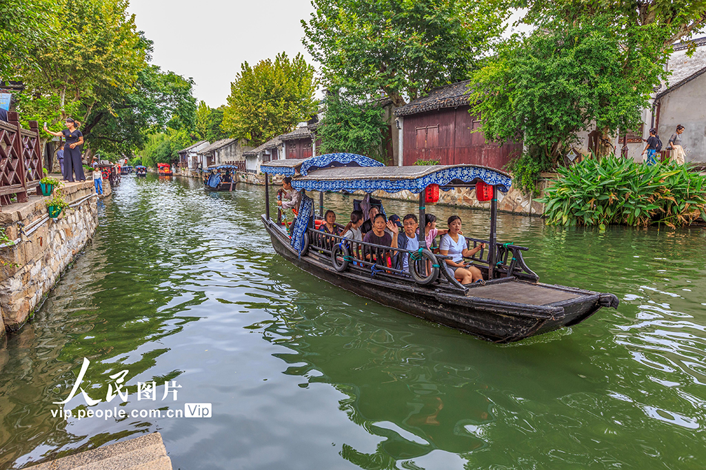 浙江湖州：南潯古鎮游人如織【3】