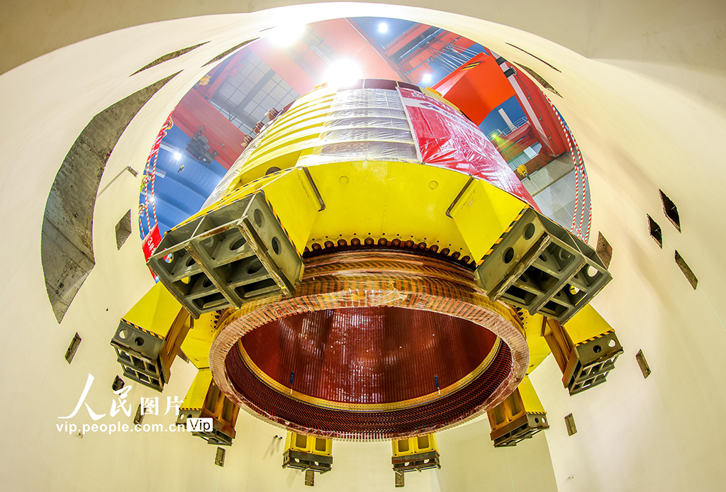 浙江台州：天台抽水蓄能电站3号机定子吊装圆满完成【5】