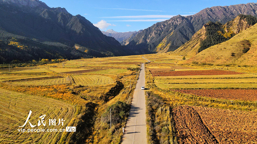 甘肃张掖：马蹄寺秋色迷人【3】