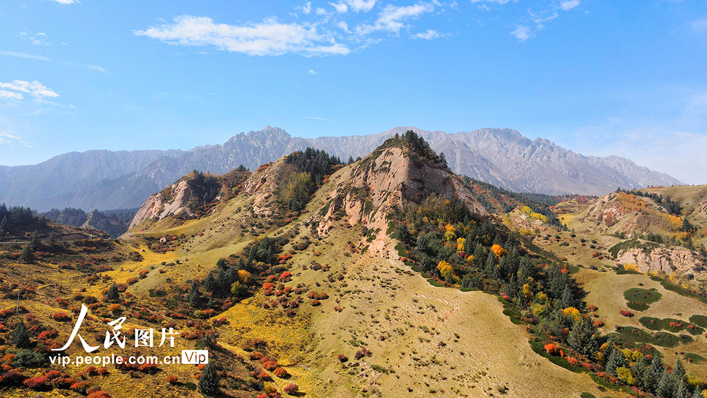 甘肃张掖：马蹄寺秋色迷人【5】