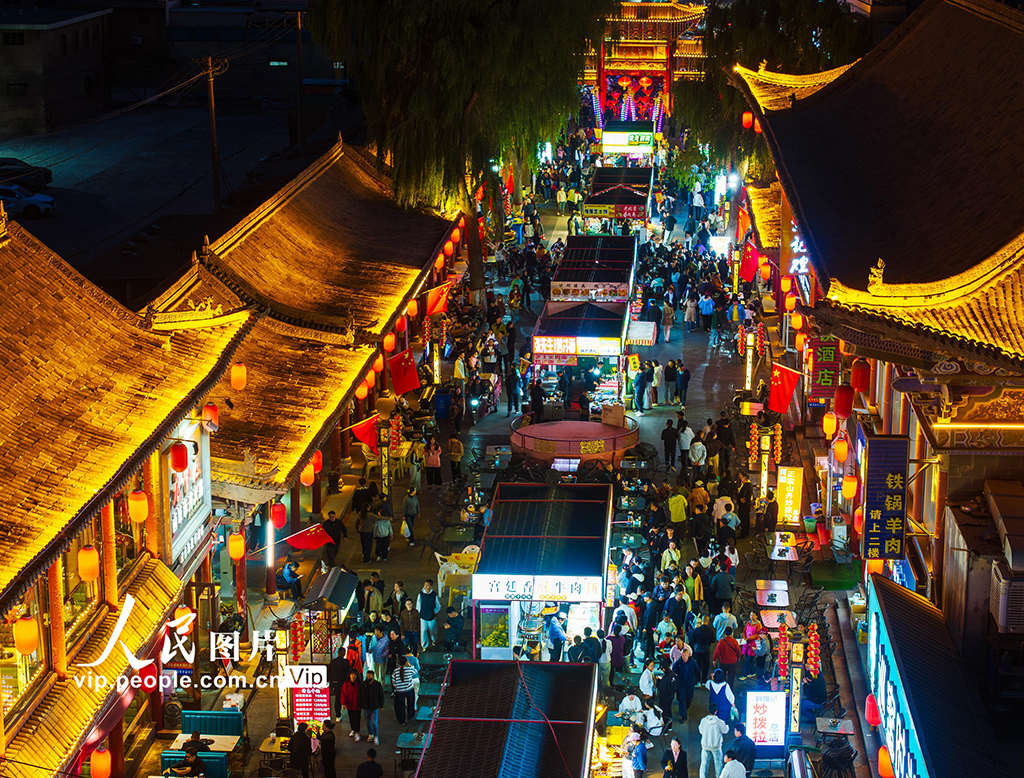 甘肃张掖：老街“夜经济”【5】