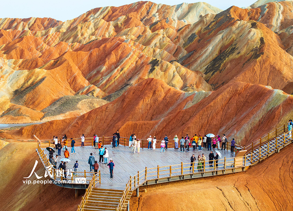 甘肅張掖：七彩丹霞迎客來【4】