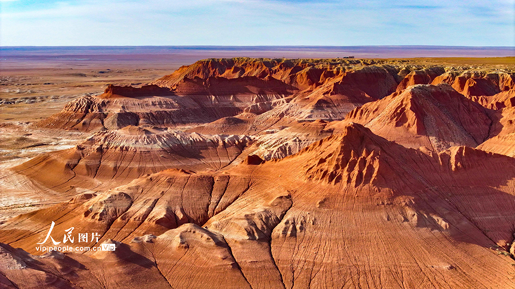 内蒙古乌兰察布：红崖台地秋色美【3】