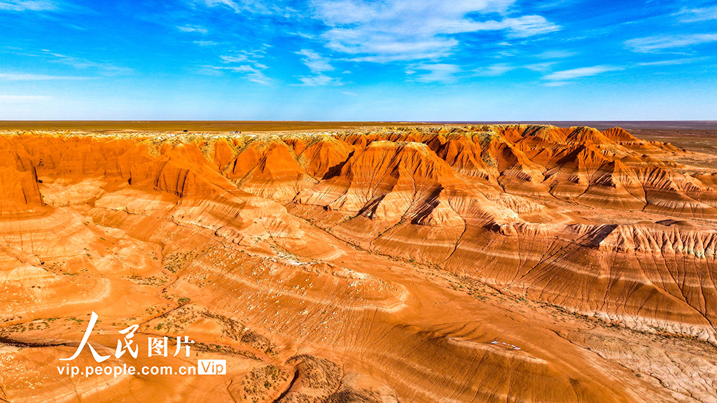 內蒙古烏蘭察布：紅崖台地秋色美【9】
