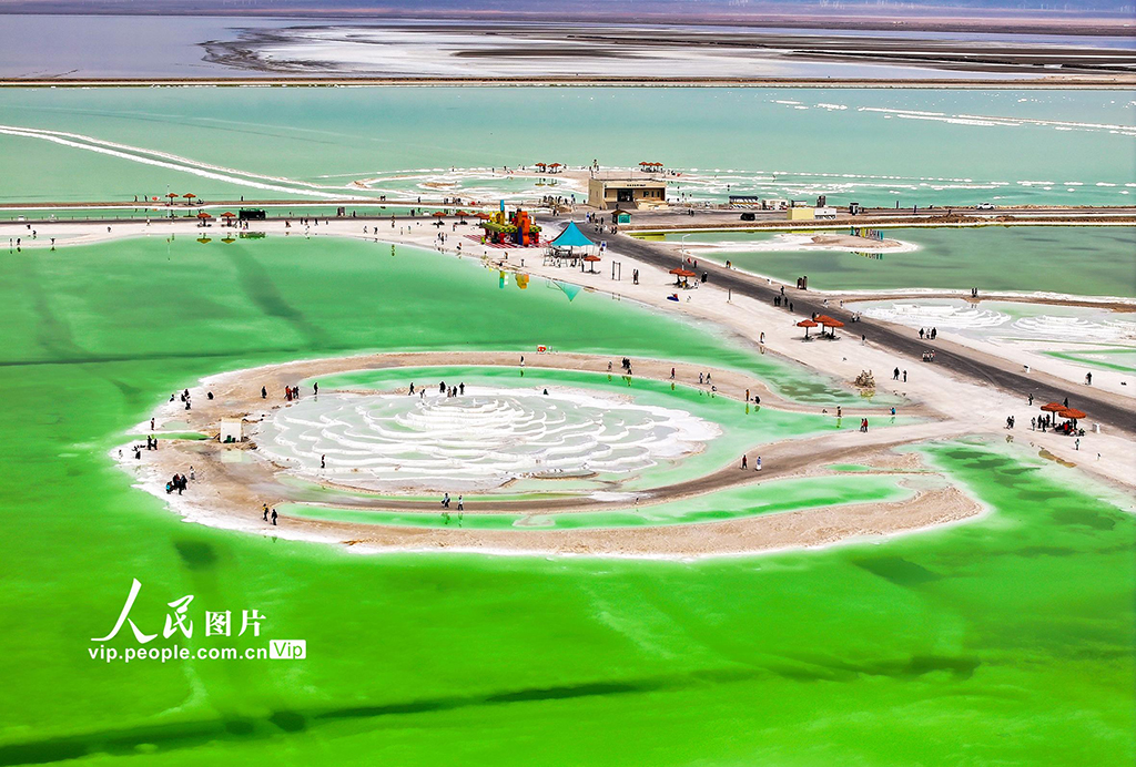 青海格尔木：察尔汗盐湖风景壮美【3】