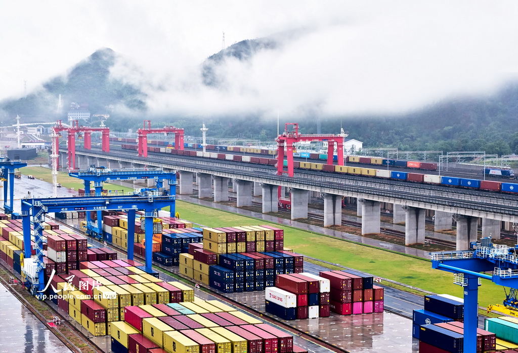 浙江义乌：苏溪国际枢纽港开港百余日累计到发集装箱达4.5万标箱