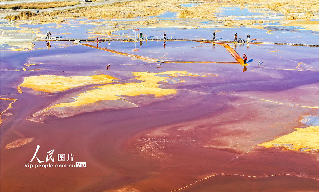 青海海西：艾肯泉景色壮美【3】