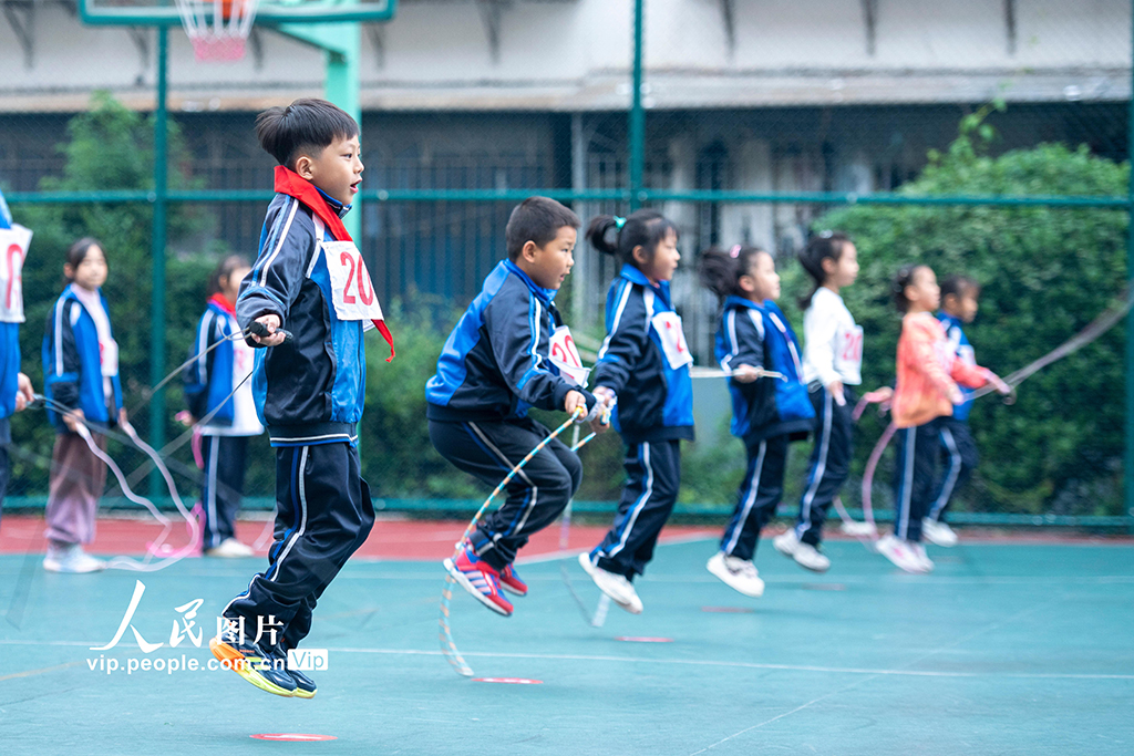 湖南娄底：校园秋季运动会精彩纷呈【3】