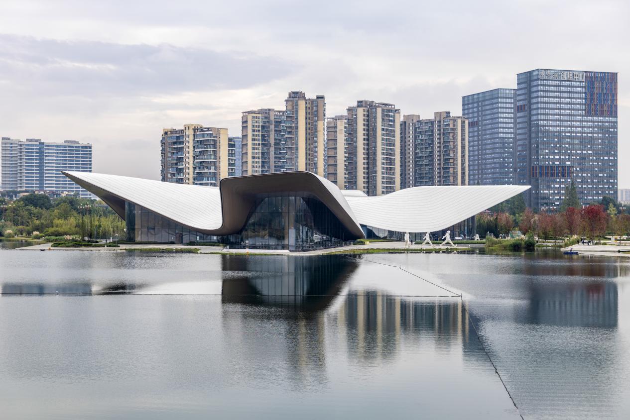 成都天府艺术公园。王剑摄