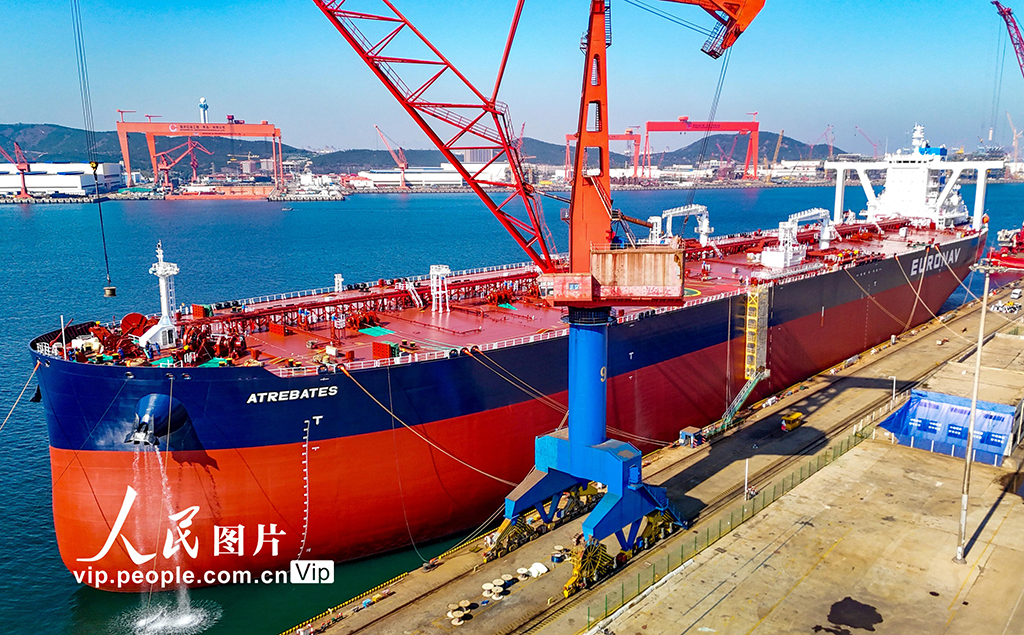 山东青岛：氨预留超大型原油船交付【2】