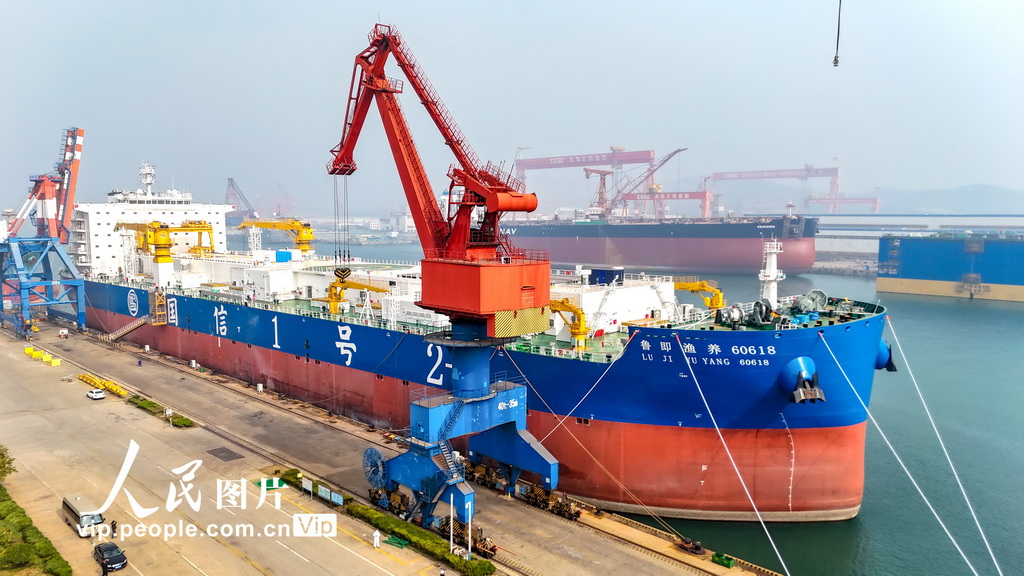 15万吨级智慧渔业养殖工船“国信1号2-2”在青岛交付【5】