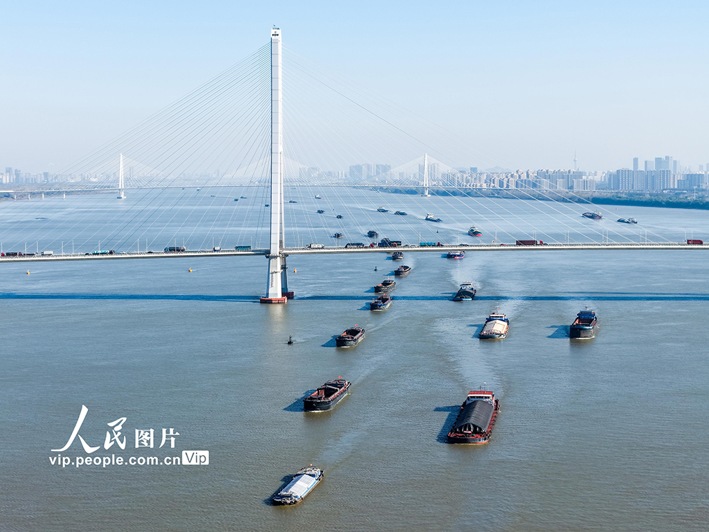 江蘇南京:長江運輸忙【2】