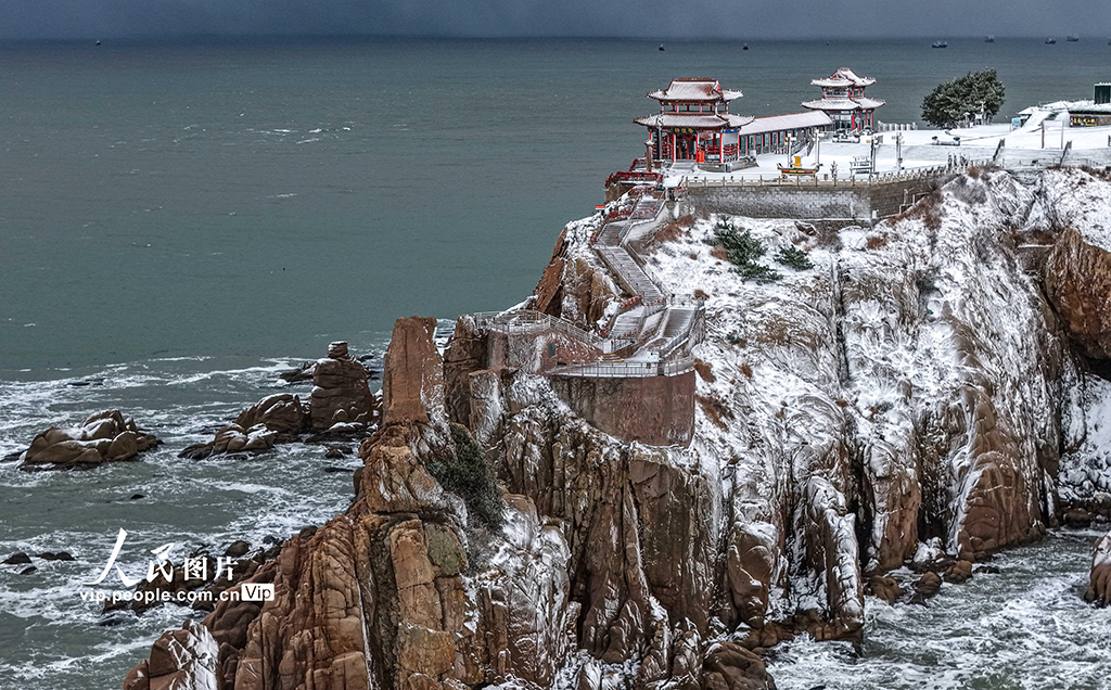 山東榮成:冰雪為墨 冬景如畫【2】