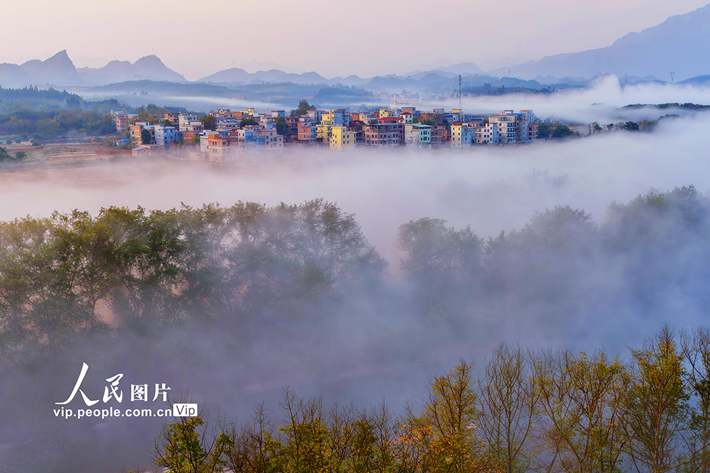 湖南嘉禾：冬日晨曦美如画【5】