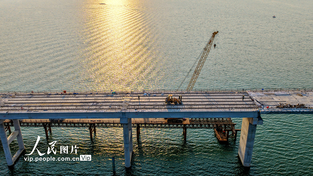 江西峽江：贛江仁和大橋建設忙【2】