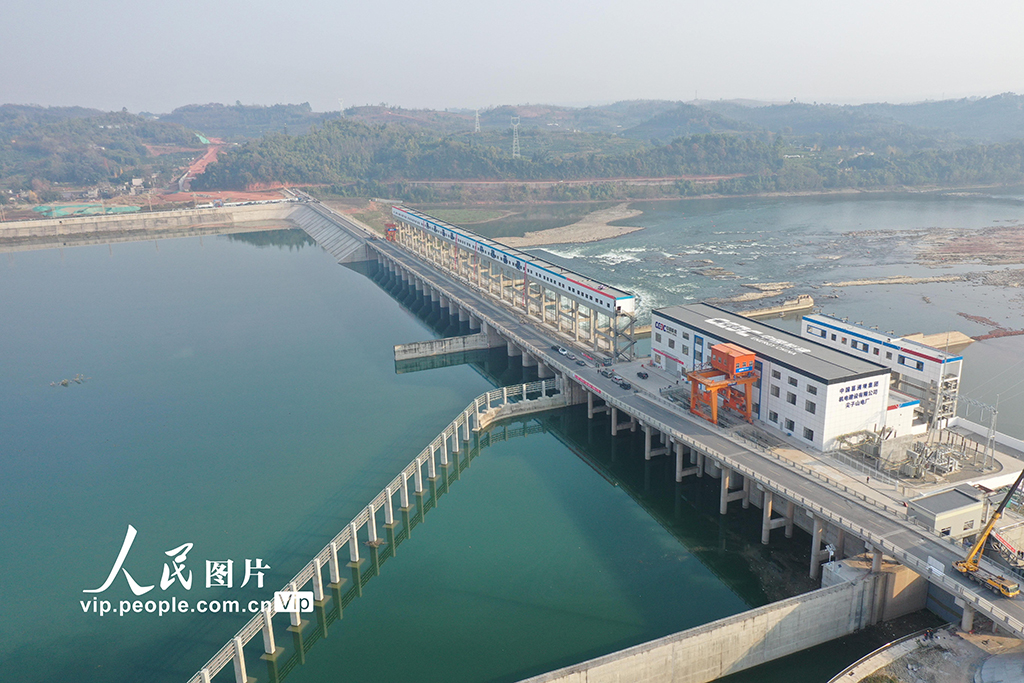 四川眉山:岷江彭山尖子山航電樞紐工程正式啟動下閘蓄水【5】