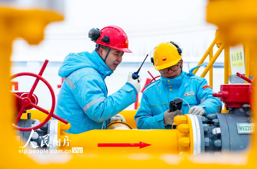 甘肅張掖:聞雪而動 巡檢保供【2】