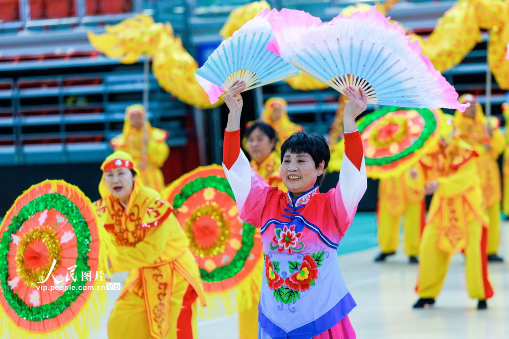 新疆烏魯木齊：社火排練迎新年【2】