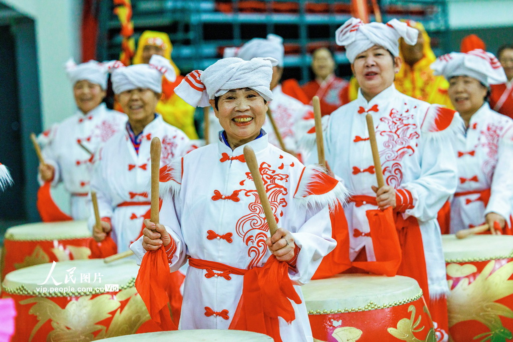 新疆烏魯木齊：社火排練迎新年【5】
