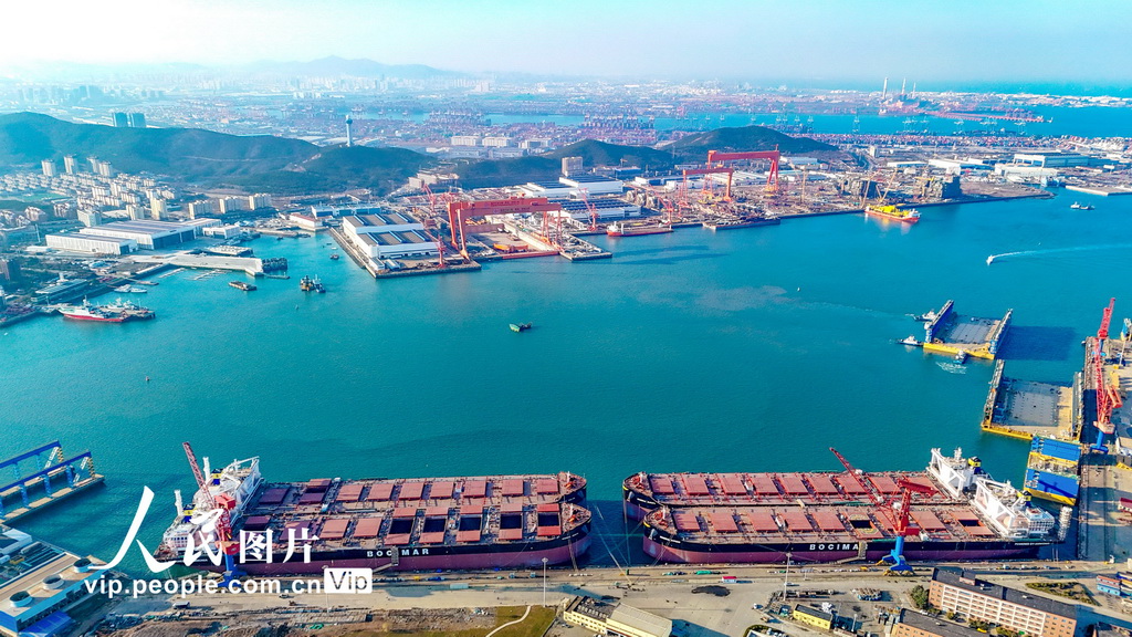 山东青岛：赶制大型船舶订单 全力冲刺年度目标任务【2】