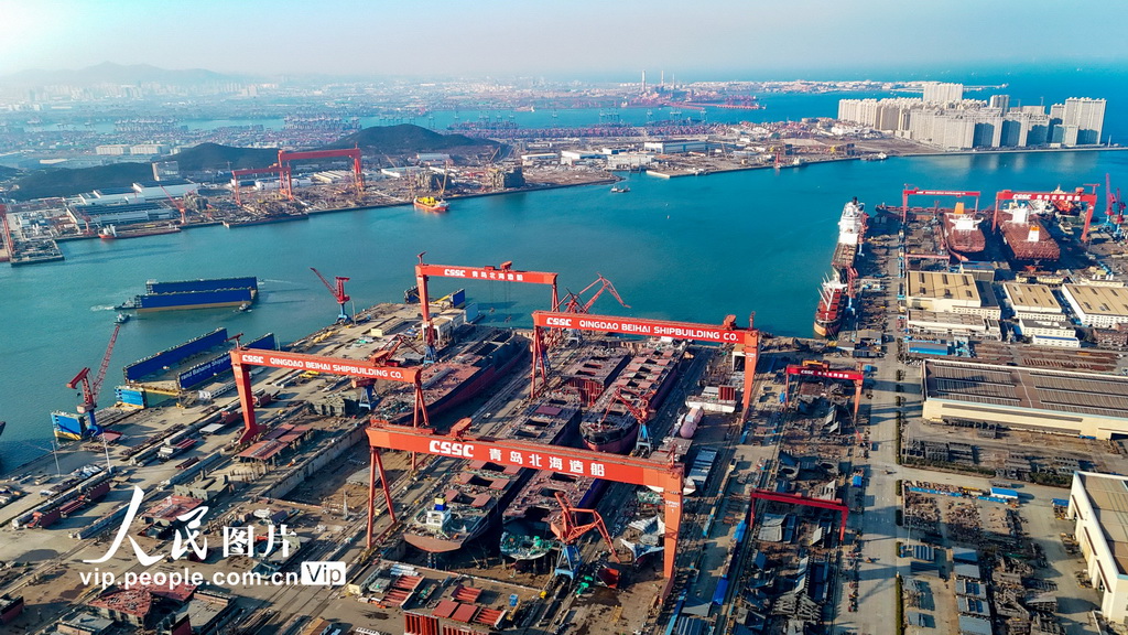 山东青岛：赶制大型船舶订单 全力冲刺年度目标任务【3】