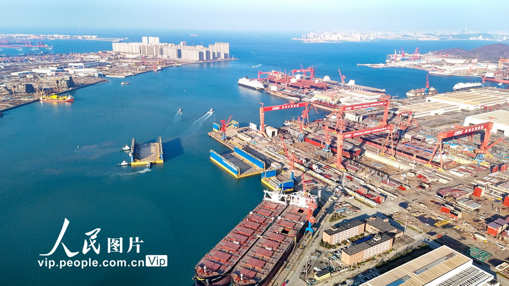 山东青岛:赶制大型船舶订单 全力冲刺年度目标任务【5】