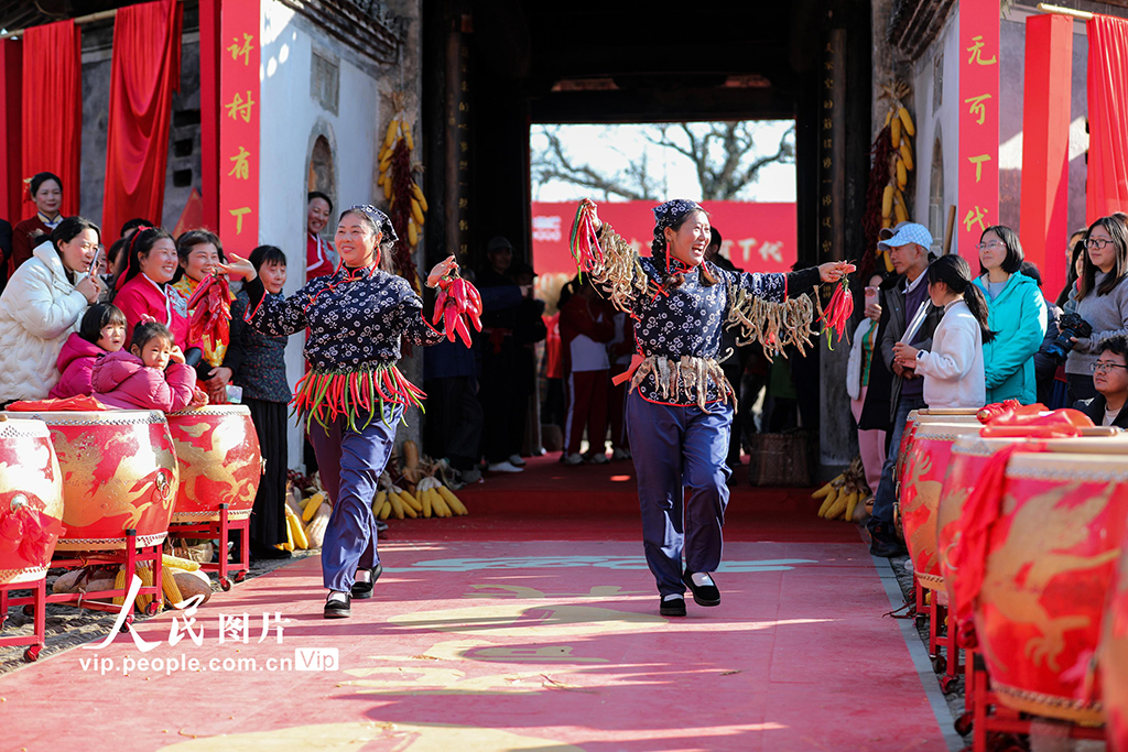 安徽歙縣：“村T”迎新年【6】
