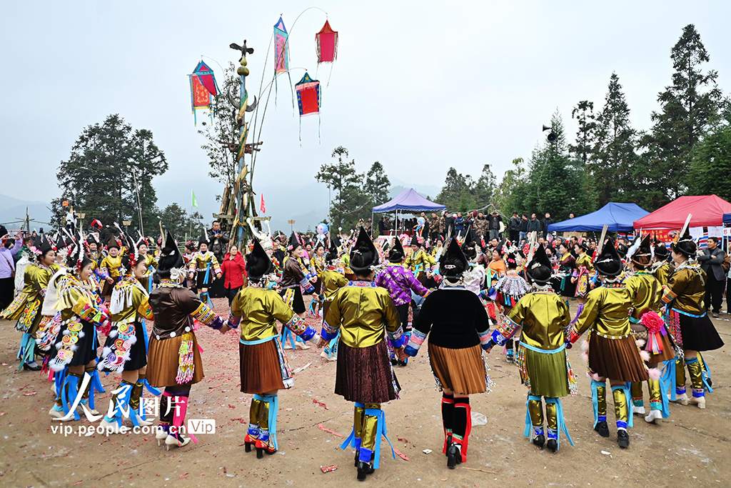 廣西融水：笙歌熱舞慶“苗年”【6】