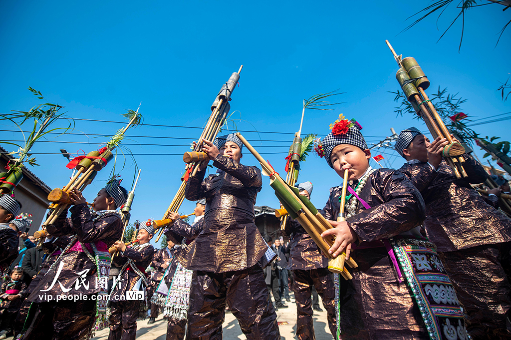 贵州从江:苗族芦笙节 笙歌庆丰年【3】
