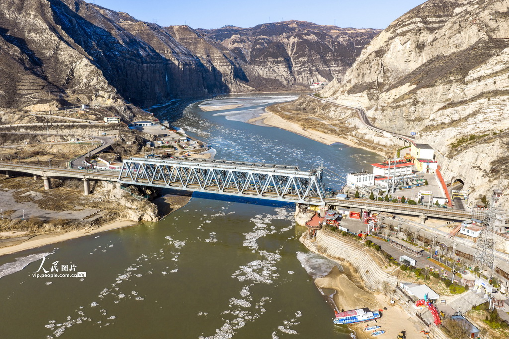 山西河津：黄河流凌蔚为壮观【3】