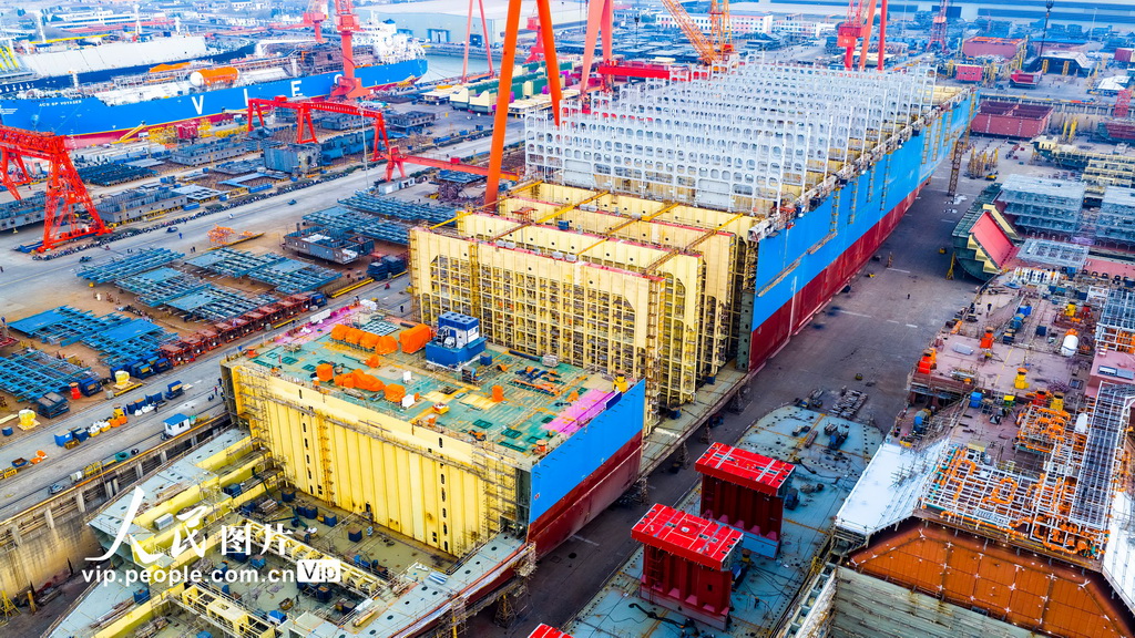 江蘇泰州：新年伊始造船忙【4】