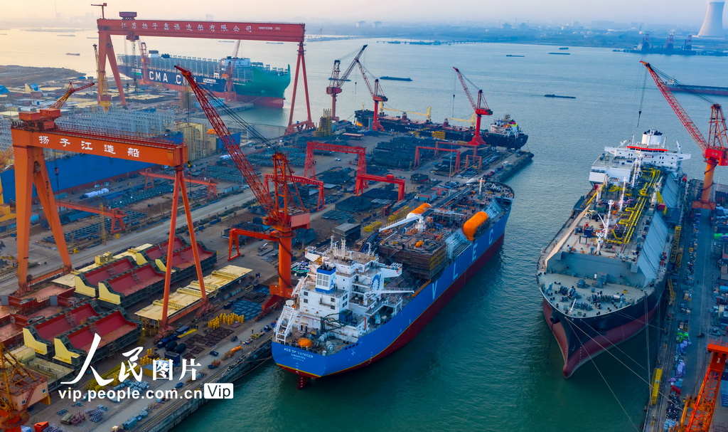 江蘇泰州：新年伊始造船忙【8】