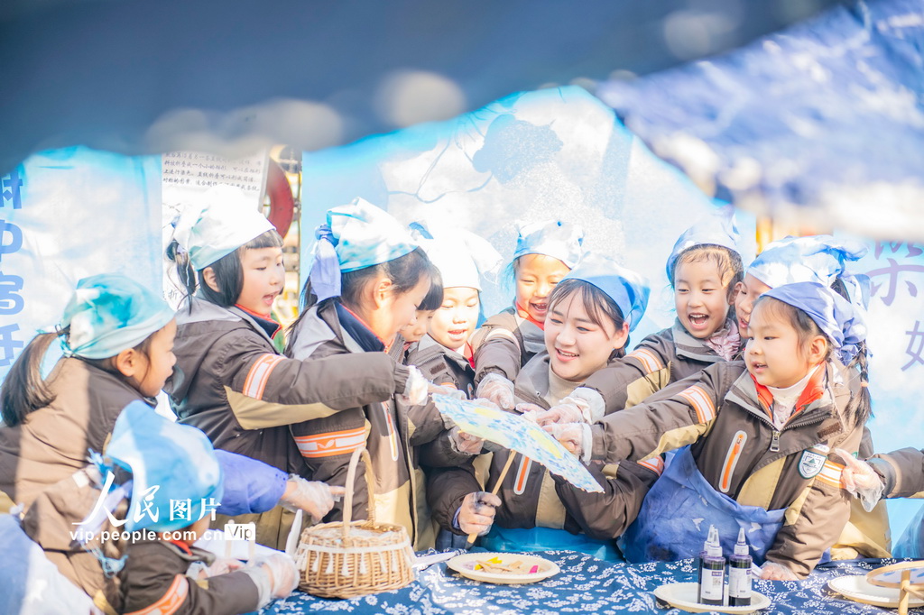 江蘇宿遷:學習扎染 感受非遺【4】