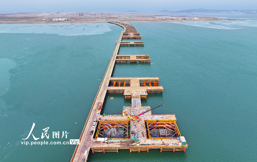 遼寧:大連新機場中線主通道跨海段394根樁基完成施工【5】