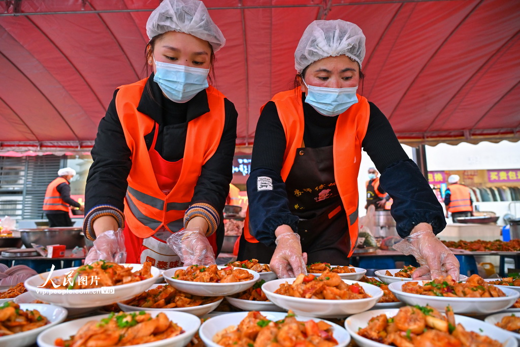 四川仁壽:千人壩壩宴 裊裊煙火氣【6】
