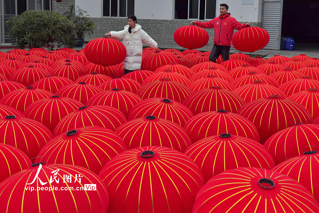 四川金堂：燈籠產銷兩旺【4】