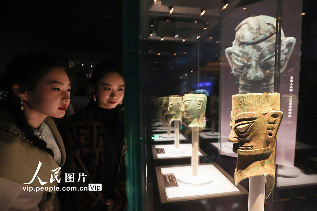 北京：“雙星耀世——三星堆—金沙遺址古蜀文明展”舉行【6】