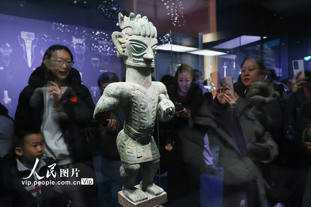 北京：“雙星耀世——三星堆—金沙遺址古蜀文明展”舉行【8】