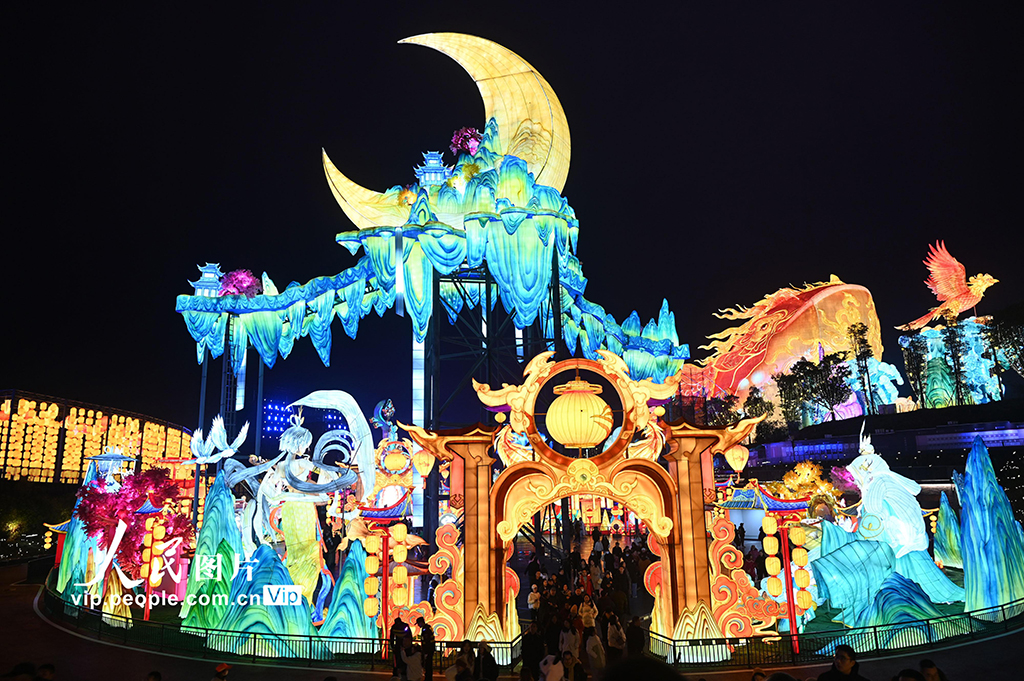 四川：第32屆自貢國際恐龍燈會璀璨亮燈【5】