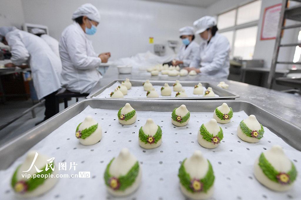 山東青島:花餑餑俏銷迎新春【8】