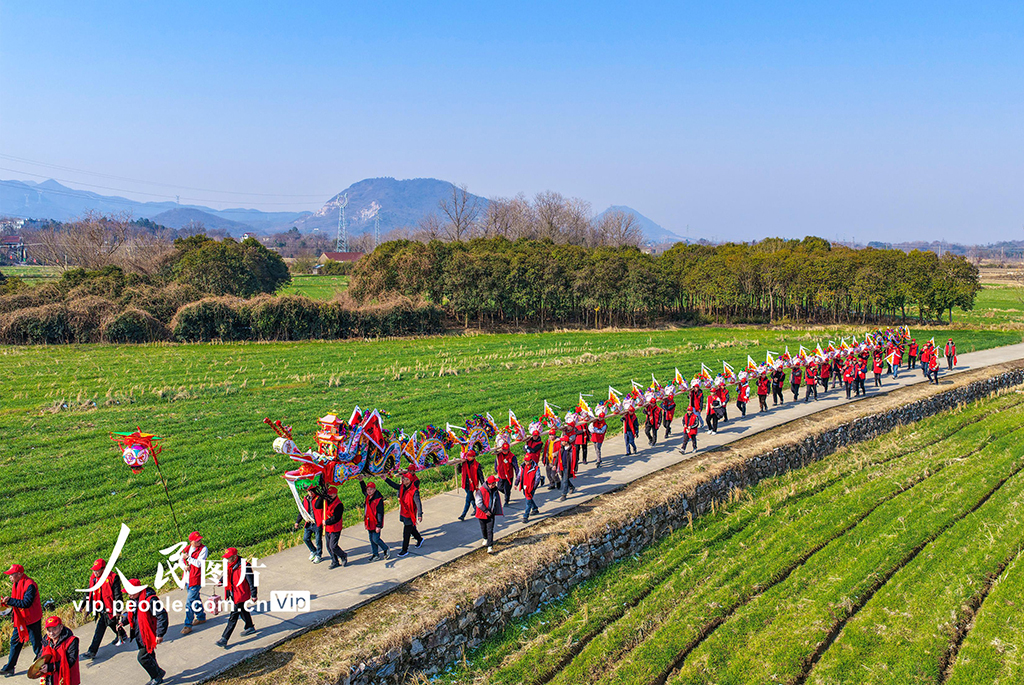 安徽蕪湖: 舞龍燈 喜迎新春【2】