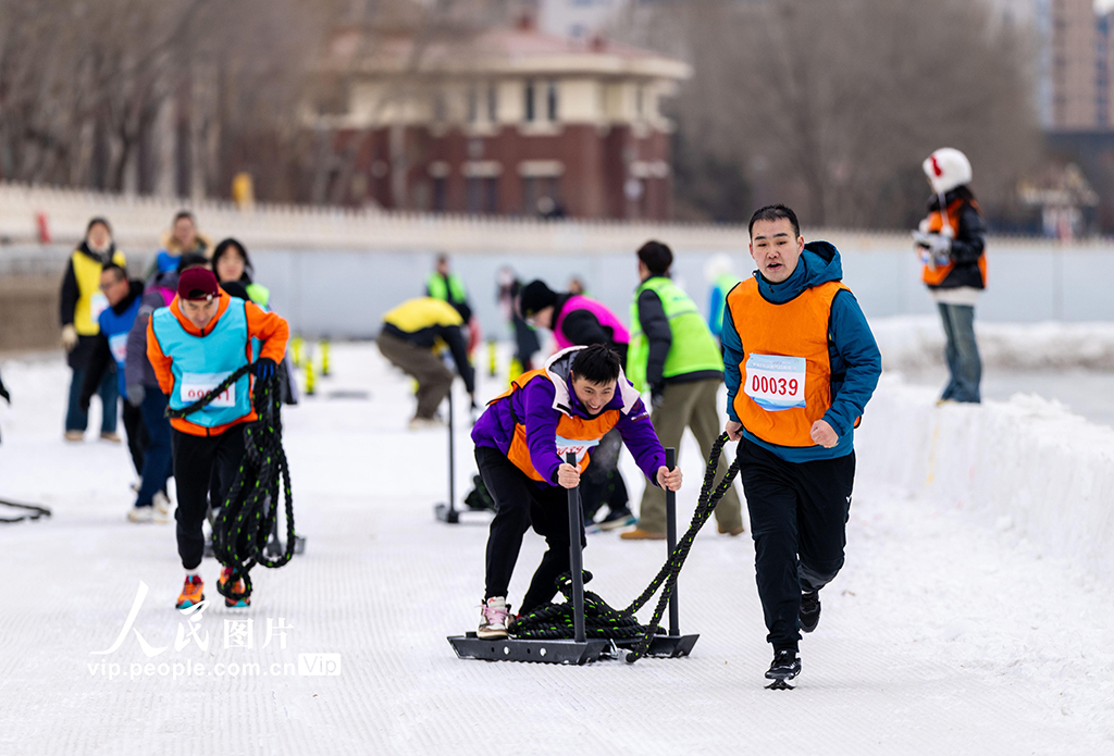 內蒙古呼和浩特：暢享冰雪運動 點燃冬日激情【5】