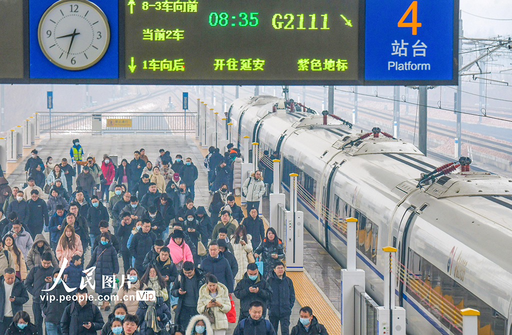 陝西延安首次開行至北京西高鐵動車組列車【4】
