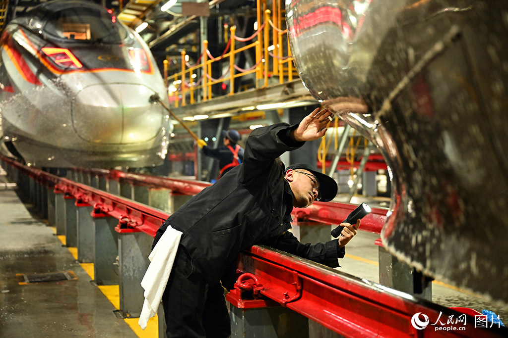 春運即將拉開大幕 動車集結如“陸地航母”【5】