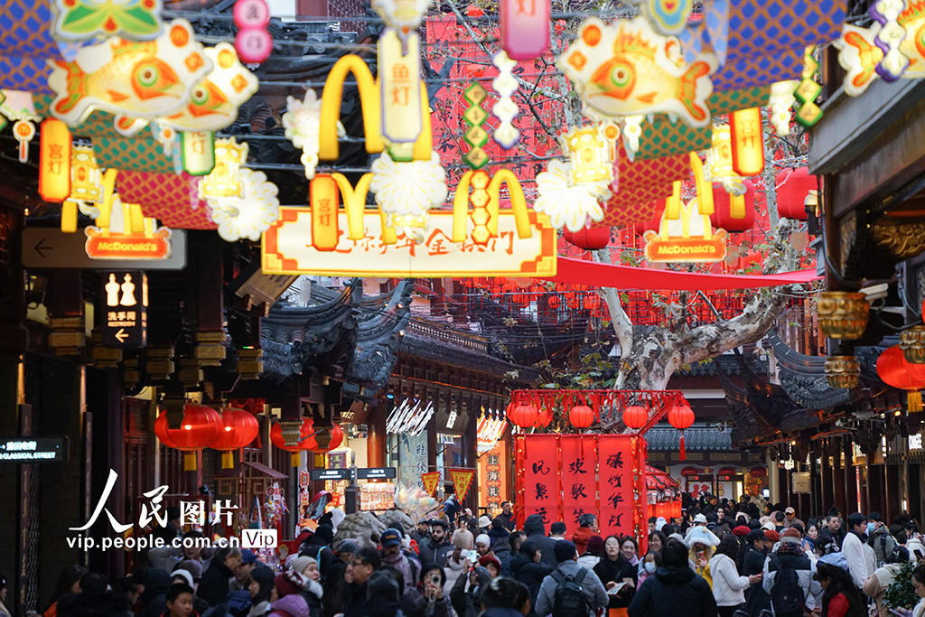 上海：豫園馬年燈會流光溢彩【5】