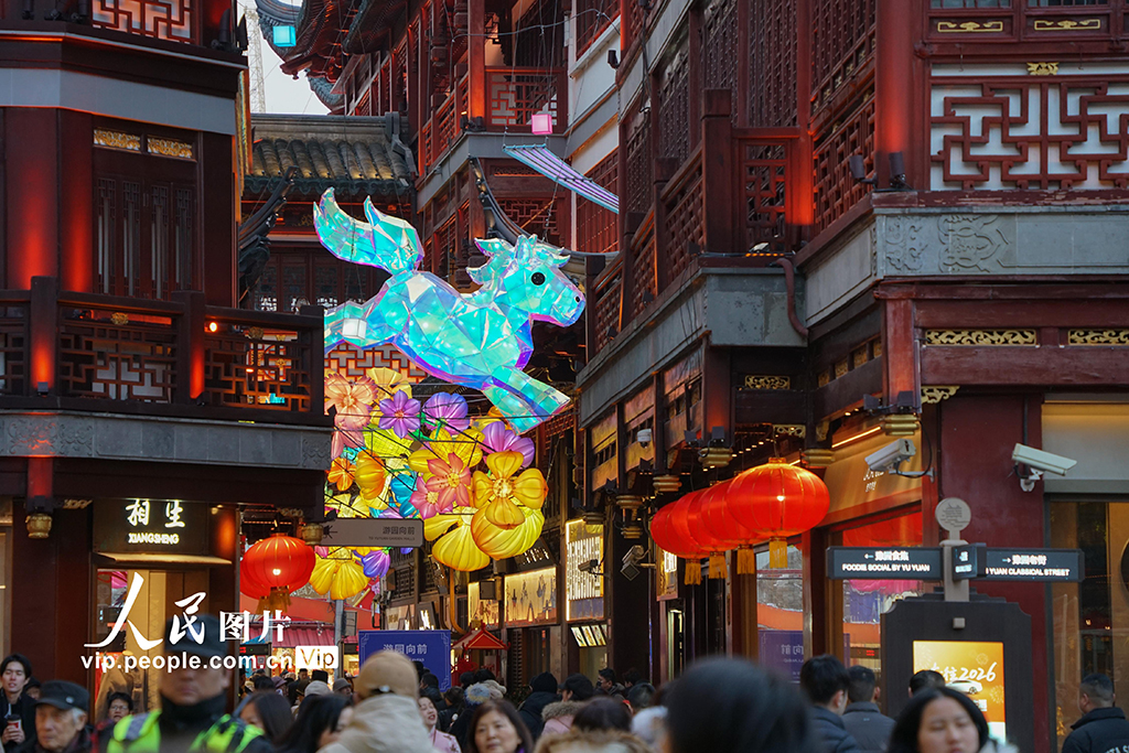 上海：豫園馬年燈會流光溢彩【7】