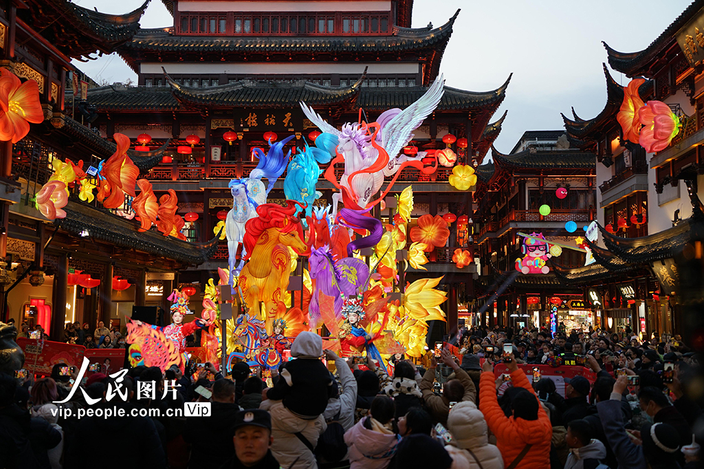 上海：豫園馬年燈會流光溢彩【4】